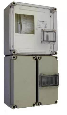 Csatari Plast CSP 33311300 PVT 3030 FO 1x6 ÁK Egyfázisú mérőhely (Szekrény mérete :300x600x170mm)