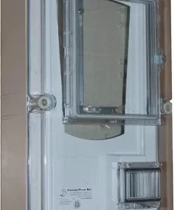 Csatari Plast CSP 36030081 PVT 3060 EF-Fm Háromfázisú előrefizetős (kártyás) fogyasztásmérő szekrény (Szekrény mérete :300x600x170mm)