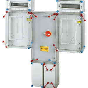 Hensel HCS421+MF Csoportos mérőhely egyszerűsített engedlyezési eljáráshoz, 2 felhasználási helyre