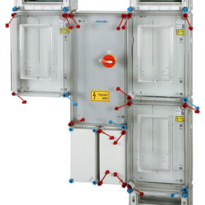 Hensel HCS431+MF Csoportos mérőhely egyszerűsített engedlyezési eljáráshoz, 3 felhasználási helyre